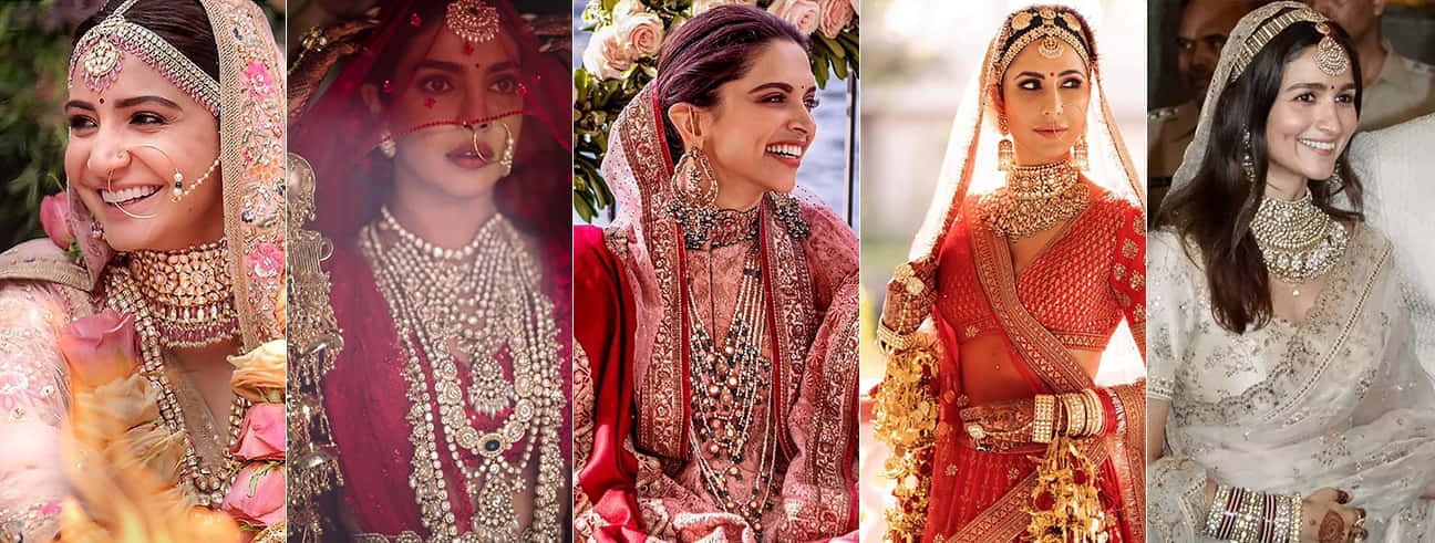 Top 5 Wedding Looks Ideas from Top Bollywood Brides