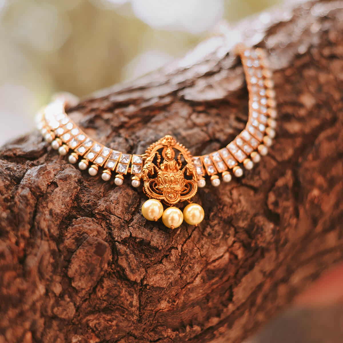 Laxmi gold sale necklace