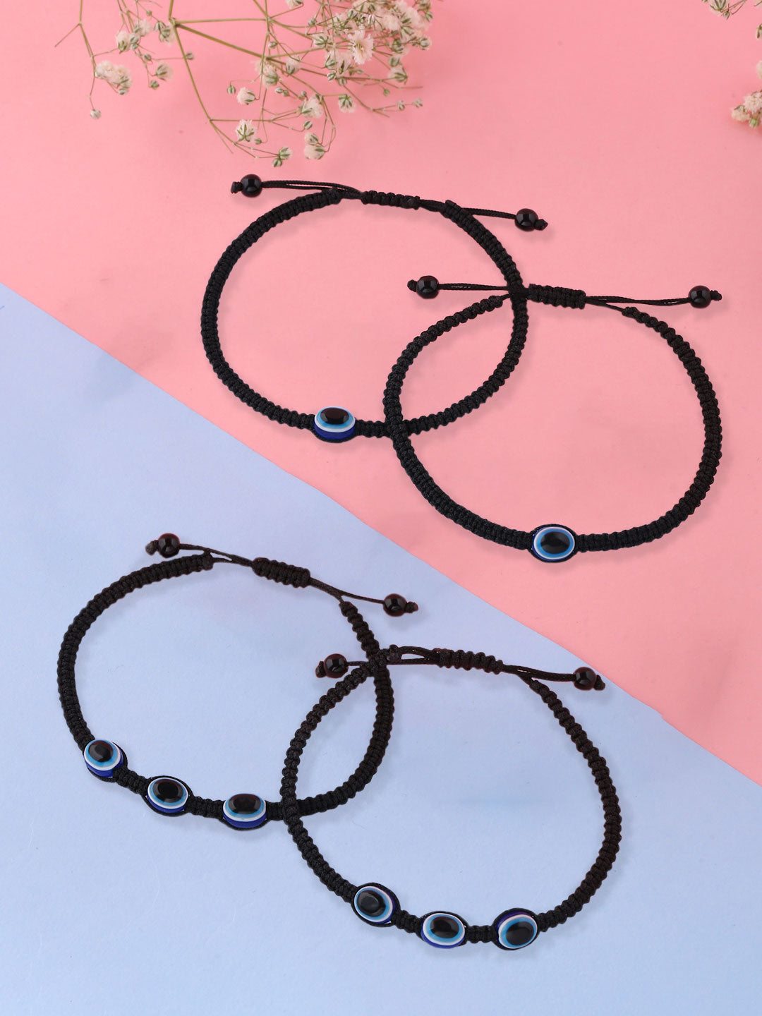 Thread Anklets Combo - Set of 2