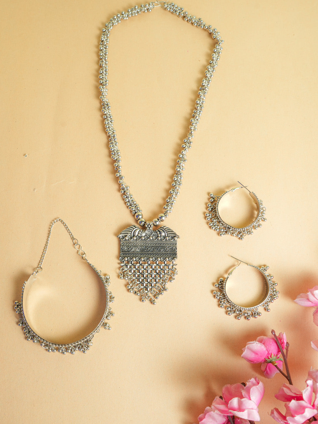 Oxidized Jewelry Set