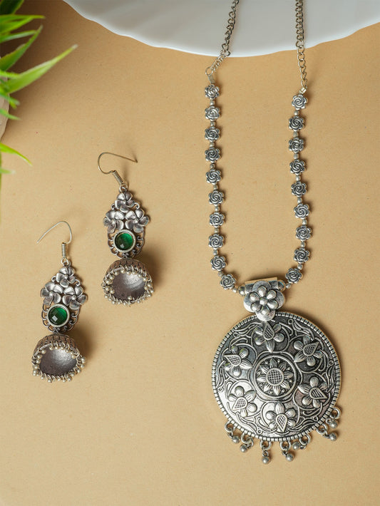 Oxidized Jewelry Set