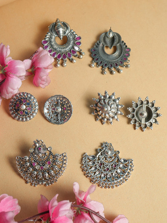 Earring Combo Set of 4