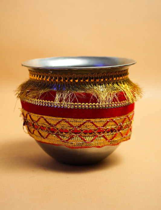 Traditional Karwa Chauth Thali with Bangle