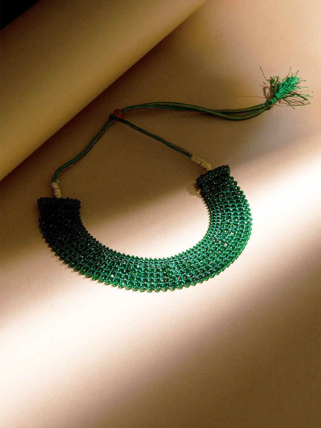 Green Necklace For Girls