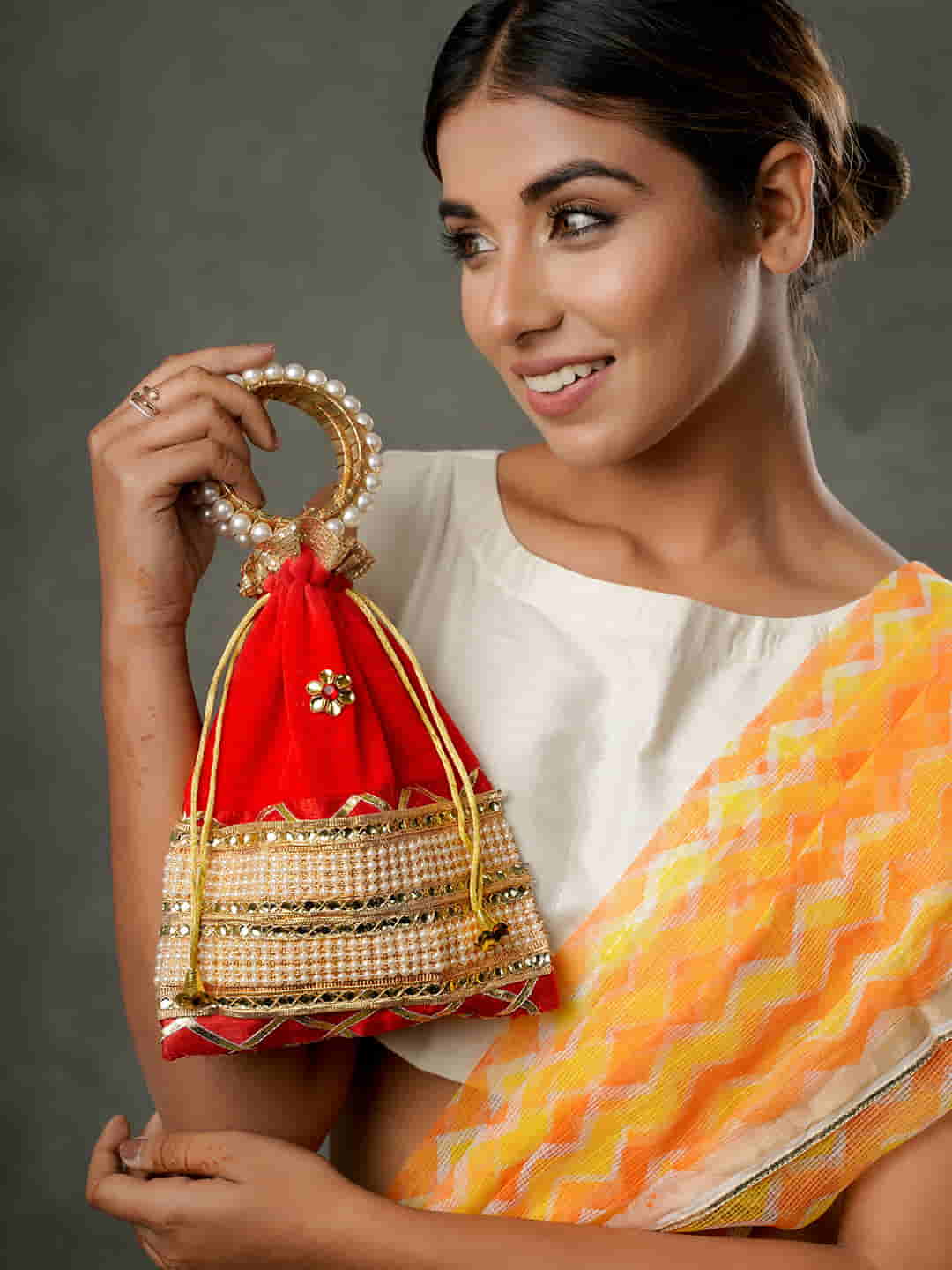 Gomukhi Bag with Tulsi Mala Combo Pack – Virasit