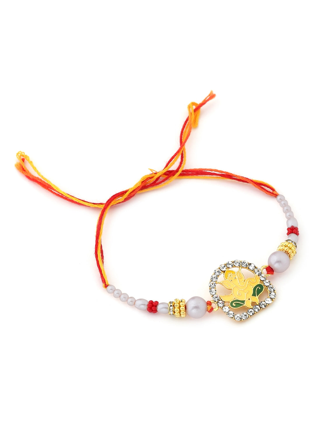 Set of 2 Lord Ganesha Rakhi for Brother-Viraasi