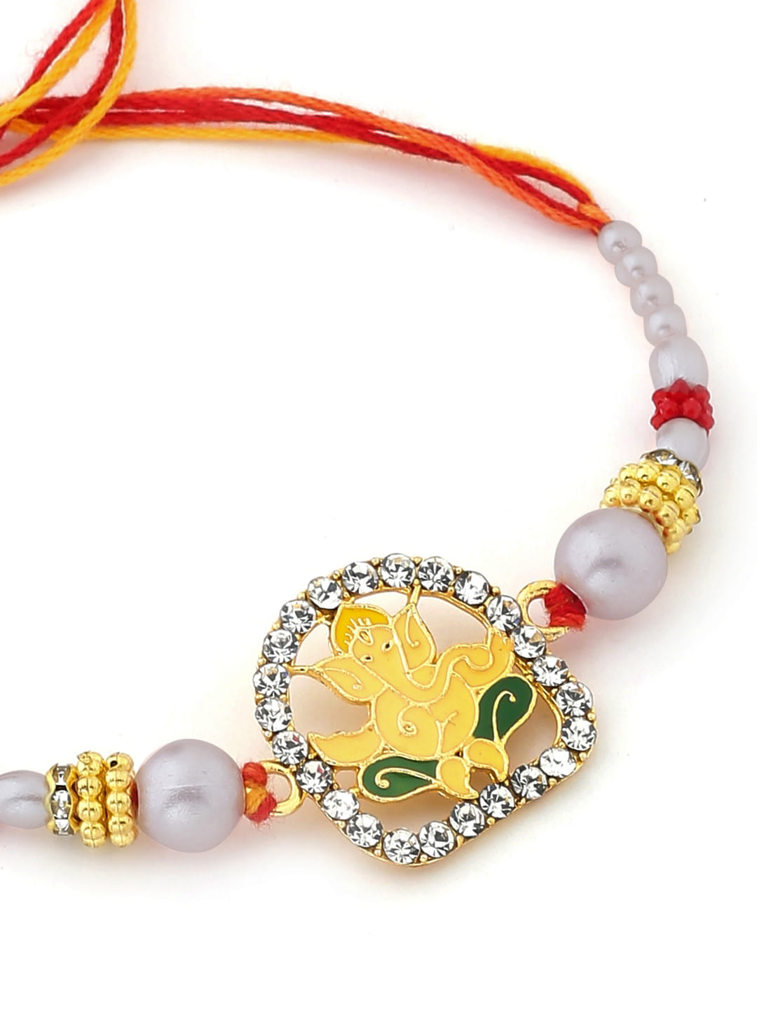 Set of 2 Lord Ganesha Rakhi for Brother-Viraasi