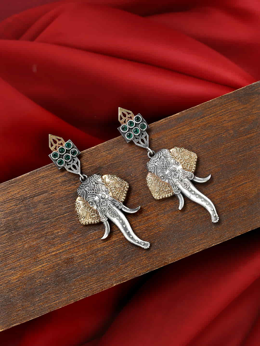 Elephant shaped store earrings