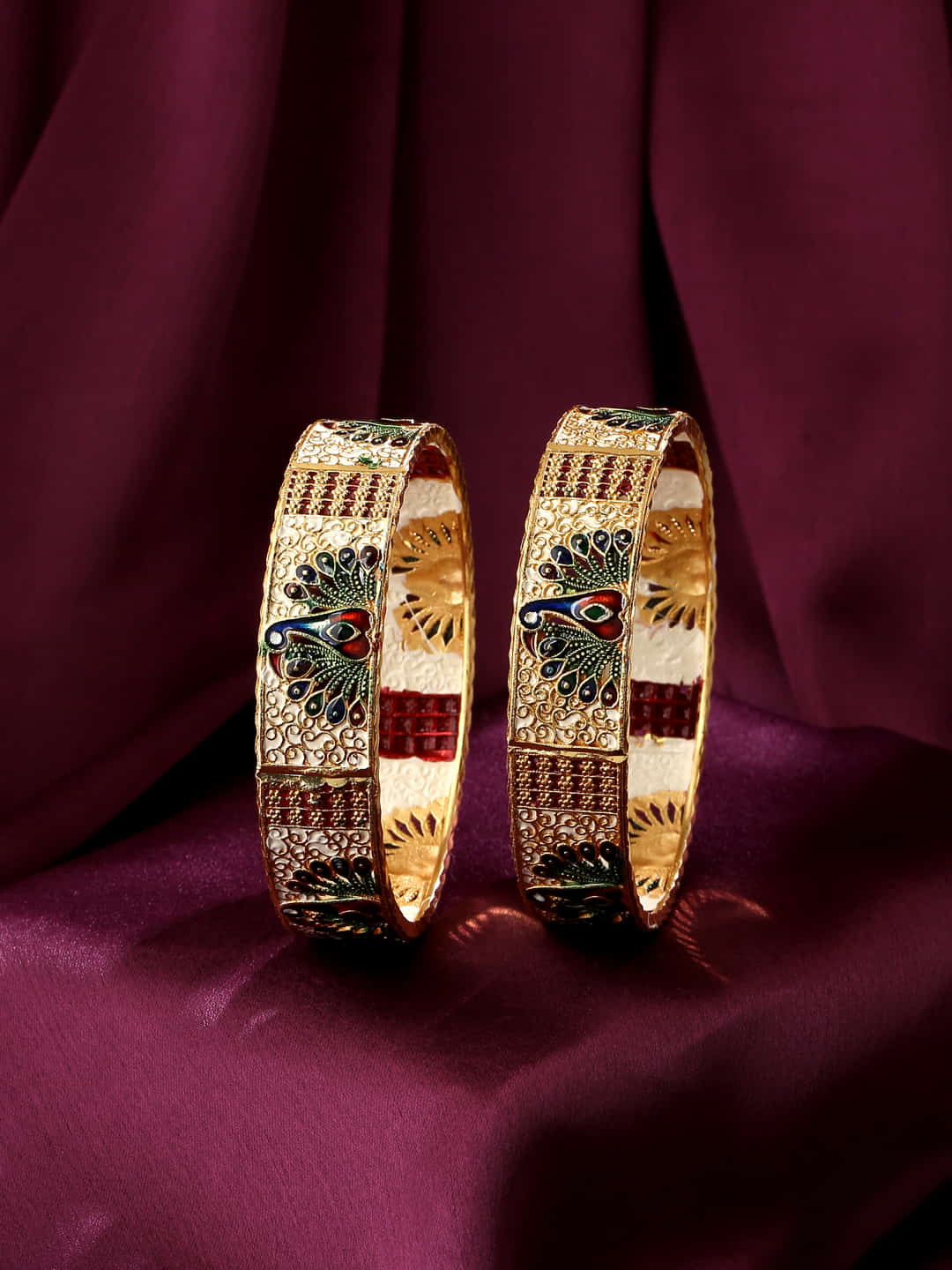 Gold bangles hot sale designs grt